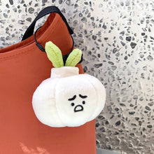Load image into Gallery viewer, 1Pc Cute Garlic Plush Toy Cartoon Vegetable Pendant Soft Stuffed Doll Keychain Backpack Car Bag Key Ring Decor Kid Gift
