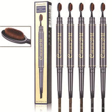 Load image into Gallery viewer, Double Headed Eyebrow Pencil Natural Waterproof Sweatproof Eyebrow Pencil Long Lasting Eyebrow Makeup Cosmetics
