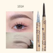 Load image into Gallery viewer, Double Headed Multi Effect Three-dimensional Eyebrow Pencil Waterproof Long-lasting Anti-smudge Eyebrow Pencil Cosmetics
