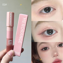 Load image into Gallery viewer, 4colors/set Eyeshadow Portable Fine Powder Texture Matte Pearlescent Eyeshadow Highlight Long-lasting Eye Makeup Cosmetics
