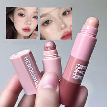Load image into Gallery viewer, 4colors/set Eyeshadow Portable Fine Powder Texture Matte Pearlescent Eyeshadow Highlight Long-lasting Eye Makeup Cosmetics
