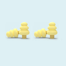 Load image into Gallery viewer, Soft Portable Silicone Anti-Noise Earplugs Noise Reduction Earplugs Washable Reusable Sponge Sleeping Earplugs
