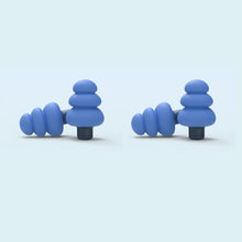 Load image into Gallery viewer, Soft Portable Silicone Anti-Noise Earplugs Noise Reduction Earplugs Washable Reusable Sponge Sleeping Earplugs
