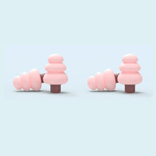 Load image into Gallery viewer, Soft Portable Silicone Anti-Noise Earplugs Noise Reduction Earplugs Washable Reusable Sponge Sleeping Earplugs
