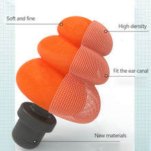 Load image into Gallery viewer, Soft Portable Silicone Anti-Noise Earplugs Noise Reduction Earplugs Washable Reusable Sponge Sleeping Earplugs
