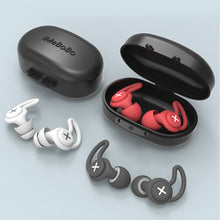 Load image into Gallery viewer, Silicone Anti-noise Earplugs Soft Comfortable Portable Noise Reduction Earplugs Washable Reusable Sleeping Earplugs
