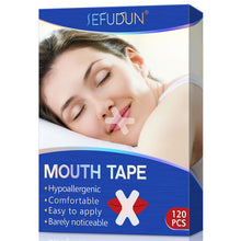 Load image into Gallery viewer, Breathable Mouth Strips Breathing Correction Stickers Anti-snoring Improving Mouth Breathing Sleeping Care
