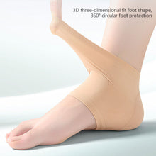 Load image into Gallery viewer, Silicone Heel Protector Moisturizing Anti Cracking Heel Care Socks Skin-friendly Breathable Heel Socks Foot Skin Care
