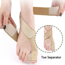 Load image into Gallery viewer, Breathable Comfortable Thumb Valgus Corrector Toe Overlap Separation Correction Cross Strap Foot Care Health Care
