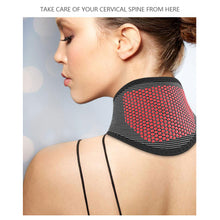 Load image into Gallery viewer, Magnetic Fiber Cloth Far-infrared Mugwort Neck Protection Strap Warm Household Hot Compress Strap Neck Strap Neck care
