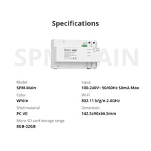 Load image into Gallery viewer, SONOFF SPM Smart Stackable Power Meter 20A/Gang Overload Protection Energy Consumption Monitoring Support SD Card Data Storage
