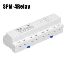 Load image into Gallery viewer, SONOFF SPM Smart Stackable Power Meter 20A/Gang Overload Protection Energy Consumption Monitoring Support SD Card Data Storage
