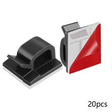 Load image into Gallery viewer, 10/20/50PCS Cable Organizer Clips Wire Winder Holder Earphone Mouse Cord Clip Protector USB Cable Management Clips Wire Manager
