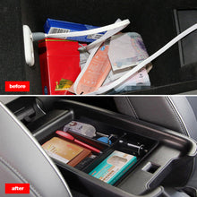 Load image into Gallery viewer, Car Armrest Storage Box Organizer Tray Center Console Stowing Tidying Black Accessories For Hyundai IONIQ 5 2021+
