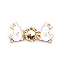 Load image into Gallery viewer, Detachable Button Adjustable Tightening Waist Clip Vintage Metal Cheongsam Fasten Buckle Skirt Pants DIY Clothing Accessories

