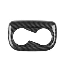 Load image into Gallery viewer, Carbon Fiber Car Center Console Water Cup Holder Decoration Cover Trim Stickers for Hyundai Aini Krypton 5 IONIQ 2022+

