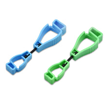 Load image into Gallery viewer, 1PC Multifunctional Protective Gloves Clip Industrial Outdoor Tools Storage Clamp Plastic A-Frame Mask Towel Anti-Drop Buckle
