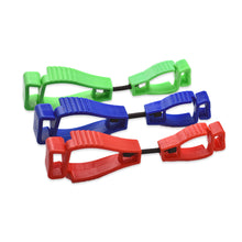 Load image into Gallery viewer, 1PC Multifunctional Protective Gloves Clip Industrial Outdoor Tools Storage Clamp Plastic A-Frame Mask Towel Anti-Drop Buckle
