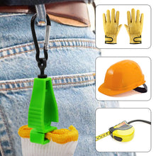 Load image into Gallery viewer, 1PC Multi-Purpose Universal Protective Gloves Anti-Loss Clip With Buckle Outdoor Working Tools Storage Accessories Plastic Protective Items Carry-On Clips
