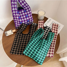 Load image into Gallery viewer, Qianniao Getot Bag Daily Commuter Women's Shoulder Bag Creative Diagonal Handmade Knit Bag Wrist Bag
