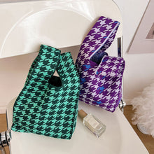 Load image into Gallery viewer, Qianniao Getot Bag Daily Commuter Women's Shoulder Bag Creative Diagonal Handmade Knit Bag Wrist Bag
