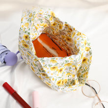 Load image into Gallery viewer, Soft Breeze Handheld Bag Knotted Wrist Bag Artistic Youth Cotton Handbag Handbag Key Zero Wallet Reusable Shopping Bags
