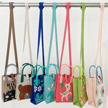 Load image into Gallery viewer, Cute Cartoon Mini Crossbody Bag One Shoulder Cross Straddle Bag Zero Wallet Handbag Student Reusable Shopping Bags
