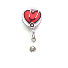 Load image into Gallery viewer, Cartoon Badge Reel Retractable ID Lanyard Name Tag Card Badge Holder Clip Doctor Nurse Office Supplies Credential Holder
