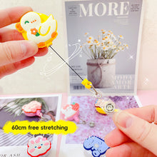 Load image into Gallery viewer, Cartoon Badge Reel Retractable ID Lanyard Name Tag Card Badge Holder Clip Doctor Nurse Student School Supplies Office
