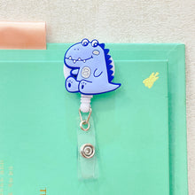 Load image into Gallery viewer, Cartoon Badge Reel Retractable ID Lanyard Name Tag Card Badge Holder Clip Doctor Nurse Student School Supplies Office
