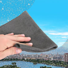 Load image into Gallery viewer, Thickened Magic Cleaning Cloth Lint Free Microfiber Glass Wiping Cloth Reusable Car Window Mirror Rag No Watermark Kitchen Towel
