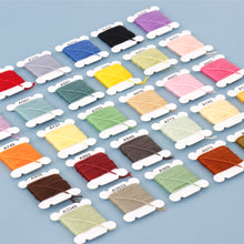 Load image into Gallery viewer, 24/40/80 Color Embroidery Thread DIY Cotton Multi-Color Embroidery Yarn For Sewing Embroidery Thread Set With Organizer Box Threads
