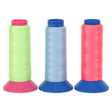 Load image into Gallery viewer, 1000 Yards Hallween Luminous Embroidery Thread Glow In The Dark Cross DIY Handmade Knitting Yarn Stitch Sewing Line Accessories Xmas Decoration
