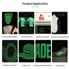 Load image into Gallery viewer, 1000 Yards Hallween Luminous Embroidery Thread Glow In The Dark Cross DIY Handmade Knitting Yarn Stitch Sewing Line Accessories Xmas Decoration
