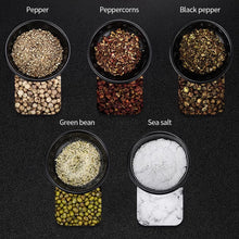 Load image into Gallery viewer, 2 In 1 Pepper Mill Grinder Stainless Steel Manual Salt Pepper Grinder Seasoning Multifunctional Crusher Grinding for Cooking Kitchen Tools
