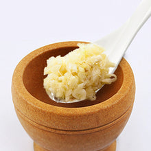 Load image into Gallery viewer, Household Manual Grinder Pressing Garlic Mashed Garlic Mashing Pot Mashing Medicine Pot Jujube Wood Pounding Garlic Stone Mortar
