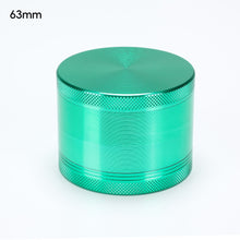 Load image into Gallery viewer, 4 Layers Zinc Alloy 40/50/63mm Herbal Crusher Tobacco Grinder Smoke Manual Kitchen Herb Metal Layer Grinders Spice Mill Accessories
