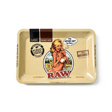 Load image into Gallery viewer, Classic Metal Rolling Tray Portable Rolling Plate for Smoking Rolling Tray Accessories 180*125mm
