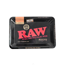 Load image into Gallery viewer, Classic Metal Rolling Tray Portable Rolling Plate for Smoking Rolling Tray Accessories 180*125mm
