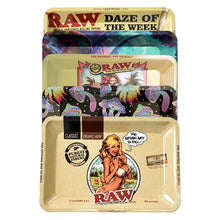 Load image into Gallery viewer, Classic Metal Rolling Tray Portable Rolling Plate for Smoking Rolling Tray Accessories 180*125mm
