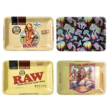 Load image into Gallery viewer, Classic Metal Rolling Tray Portable Rolling Plate for Smoking Rolling Tray Accessories 180*125mm
