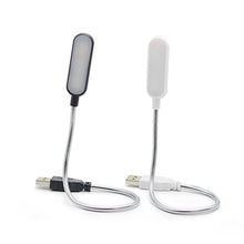 Load image into Gallery viewer, USB LED Reading Lamp Portable Flexible USB Eye Protection Mini Night Light Computer PC Laptops Table Desk Lamp
