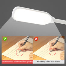 Load image into Gallery viewer, USB Charging Mini LED Eye Protection Book Night Light Adjustable Clip-On Study Desk Lamp Rechargeable for Travel Bedroom Reading
