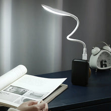 Load image into Gallery viewer, Touch Switch USB LED Reading Lamp Portable Flexible Adjustable Brightness Eye Protection Mini Night Light Computer PC Laptops Table Desk Lamp
