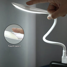 Load image into Gallery viewer, Touch Switch USB LED Reading Lamp Portable Flexible Adjustable Brightness Eye Protection Mini Night Light Computer PC Laptops Table Desk Lamp
