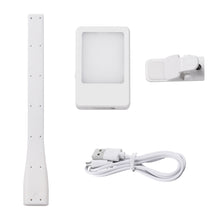 Load image into Gallery viewer, USB Charging Mini LED Eye Protection Book Night Light Adjustable Brightness Clip-On Study Desk Lamp Rechargeable for Travel Bedroom Reading
