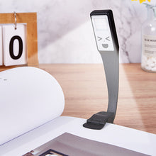 Load image into Gallery viewer, Mini LED Book Night 3 Light Color Adjustable Brightness Clip-On Study Reading Lamp Rechargeable Travel Bedroom Reading Lamp
