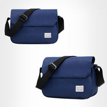 Load image into Gallery viewer, Simple Solid Color Canvas Shoulder Bag Crossbody Bag Large Capacity Casual Fashionable Backpack for Men Women
