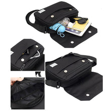 Load image into Gallery viewer, Simple Solid Color Canvas Shoulder Bag Crossbody Bag Large Capacity Casual Fashionable Backpack for Men Women
