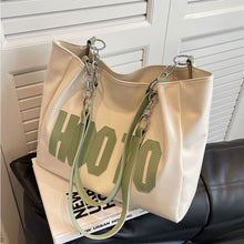 Load image into Gallery viewer, Fashionable Large Capacity PU Shoulder Bag Versatile Comfortable Handbag Commuter Bag Tote Bag for Women
